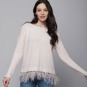 DESIGN HISTORY - FEATHER SWEATER!!! SIZE LARGE